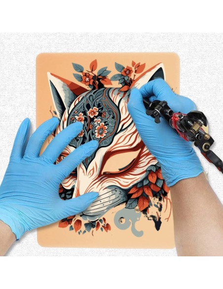 Piel de práctica de tatuaje CINRA 10 piezas 18.74x14.22 cm
