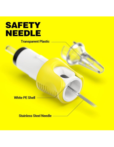 Cartuchos de Agujas de Tatuaje Hawink 5RL 16PCS Estériles