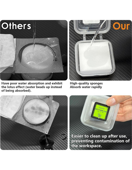 Tazas de espuma desechables ZHOOGE 16 Pcs para tatuajes