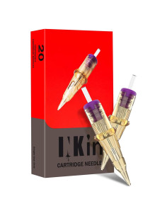 Agujas de Cartucho de Tatuaje INKin 0.35mm Liner Permanente 20Pcs