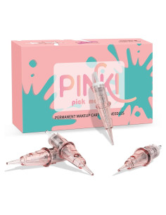 Agujas de Cartucho Pinki EZ para Tatuaje 20Pcs 0.3MM 1RL