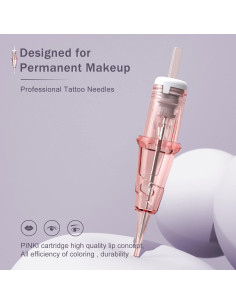 Agujas de Cartucho Pinki EZ para Tatuaje 20Pcs 0.3MM 1RL 2