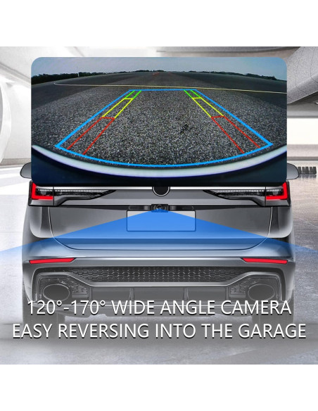 Cámara de Respaldo HD SSNNUU con Visión Nocturna 170