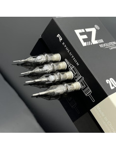 Agujas de Cartucho EZ para Tatuaje 20Pcs 0.18MM Liner 2