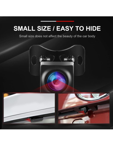 Cámara de Respaldo Podofo HD Impermeable 1920x1080 15m