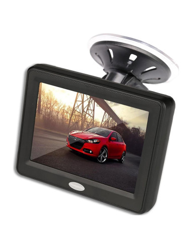 Monitor de Cámara de Respaldo Chuanganzhuo 3.5" HD 12V/24V