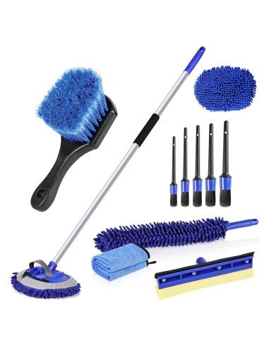 Kit de Limpieza de Autos anngrowy CWBK - 6 Piezas
