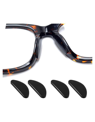 20 Pares Almohadillas de Silicona para Nariz de Gafas LVVFIT