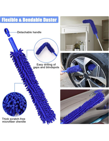 Kit de Limpieza de Autos anngrowy CWBK - 6 Piezas