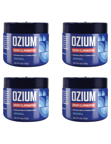 Gel Eliminador de Olores Ozium 127 g Original Paquete de 4