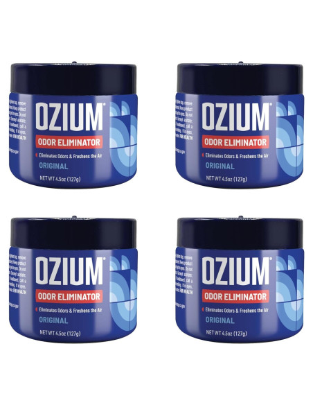 Gel Eliminador de Olores Ozium 127 g Original Paquete de 4