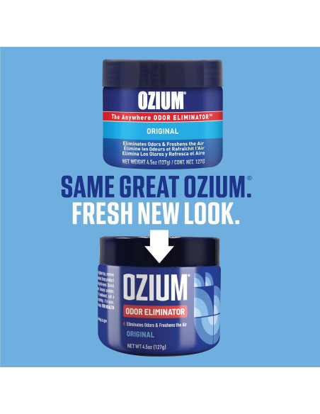 Gel Eliminador de Olores Ozium 127 g Original Paquete de 4