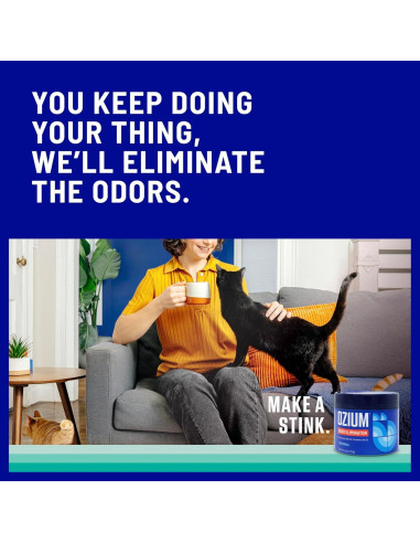 Gel Eliminador de Olores Ozium 127 g Original Paquete de 4