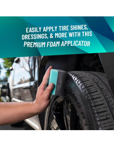 Aplicador DuraFoam Wonder Wave Chemical Guys - Paquete de 4 2