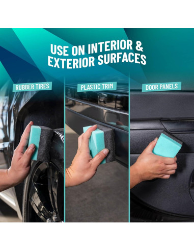 Aplicador DuraFoam Wonder Wave Chemical Guys - Paquete de 4