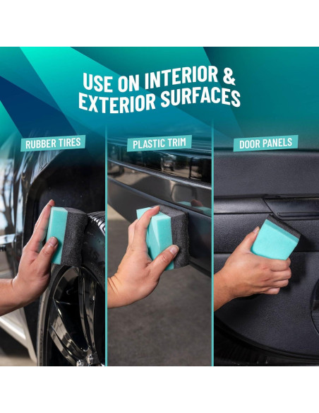 Aplicador DuraFoam Wonder Wave Chemical Guys - Paquete de 4