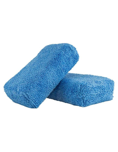 Almohadillas Aplicadoras de Microfibra Chemical Guys - Paquete de 2