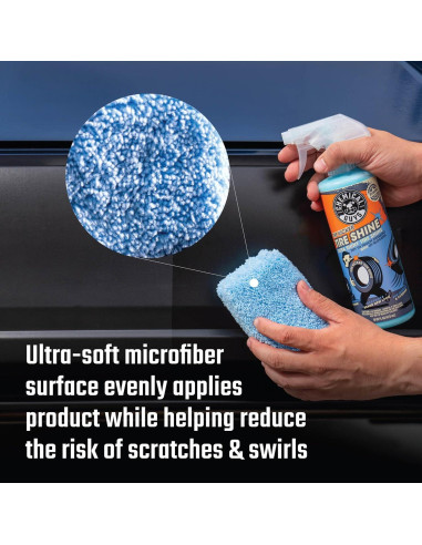 Almohadillas Aplicadoras de Microfibra Chemical Guys - Paquete de 2