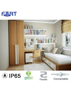 Luces de Cuerda LED FORT 10m Blancas Impermeables para Interiores y Exteriores 2