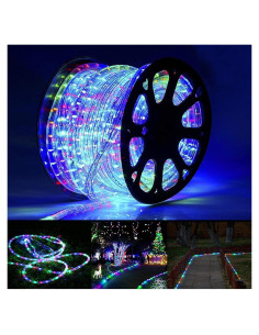 Luces de Cuerda LED Jnaurb 30.48m Multicolor Impermeables