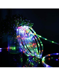 Luces de Cuerda LED Jnaurb 30.48m Multicolor Impermeables 2