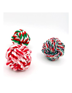 Pelotas de Cuerda para Perros Pequeños YESWOOD - Paquete de 3