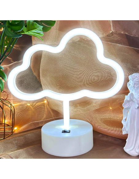 Luz de Nube LED VIFULIN Blanca para Decoración de Dormitorio