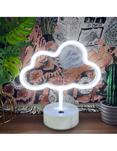 Luz de Nube LED VIFULIN Blanca para Decoración de Dormitorio
