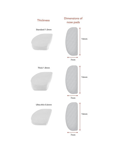 Almohadillas Antideslizantes Setex Gecko Grip 1mm - 15 Pares