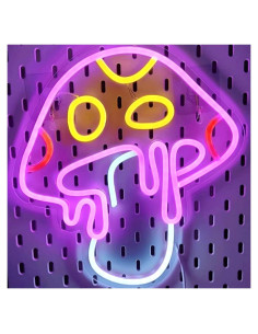 Luz de Neón Hongo WOW-LAMPS 33x31 cm Regulable USB