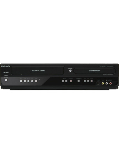 Grabador VHS a DVD Magnavox Renovado con HDMI y Control Remoto