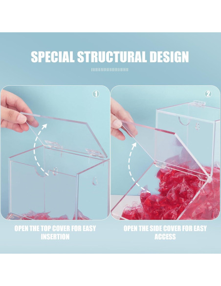 Contenedor de cápsulas de lavandería GerayMe 150 cargas Acrílico