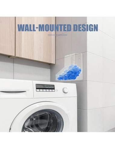 Contenedor de cápsulas de lavandería GerayMe 150 cargas Acrílico