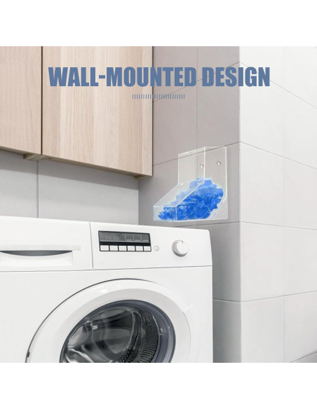 Contenedor de cápsulas de lavandería GerayMe 150 cargas Acrílico