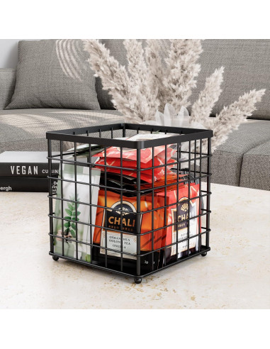 Organizador de Cápsulas de Café HORIAMIT 75 Unidades Negro