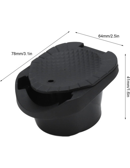 Adaptador de Cápsulas de Café EVGATSAUTO Reutilizable 78mm