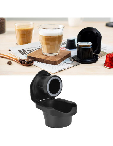 Adaptador de Cápsulas de Café EVGATSAUTO Reutilizable 78mm