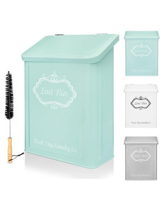 Bin de Lint Magnético Wash Day Laundry Co. Verde 18.5x26.7cm