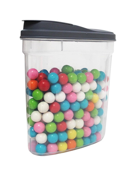 Conjunto de 3 dispensadores de cereal Dependable - Herméticos y apilables