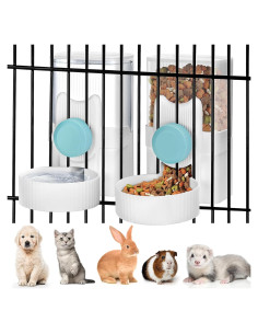 Comedero Automático para Mascotas ShineMe 1L Azul