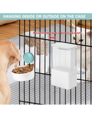 Comedero Automático para Mascotas ShineMe 1L Azul