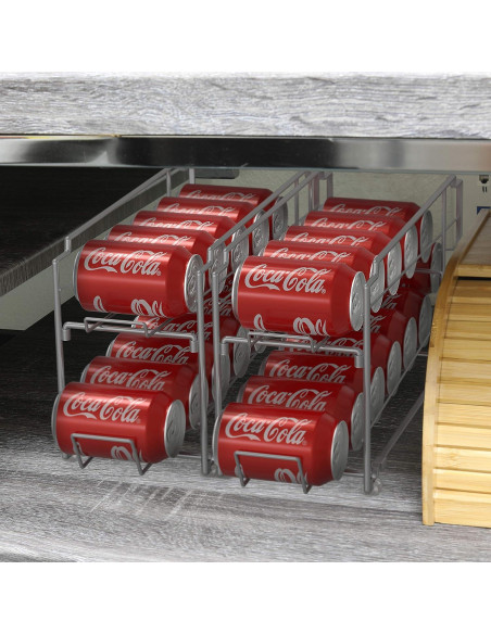 Dispensador de Latas Apilable Simple Houseware - Paquete de 2