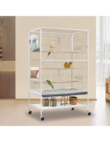 Conjunto Comedero y Dispensador de Agua Verde para Aves