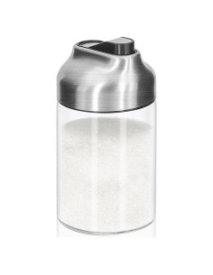 Dispensador de Azúcar de Vidrio Aelga 198.4 ml con Tapa Automática