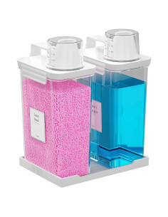 Dispensador de detergente Hordely 2.2L con bandeja - 2 piezas