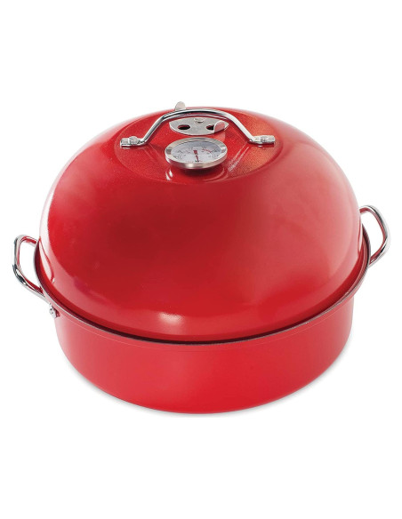 Horno de Ahumado Nordic Ware 36556, 32.5 cm, Rojo
