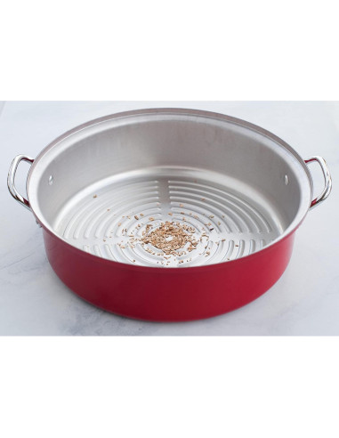 Horno de Ahumado Nordic Ware 36556, 32.5 cm, Rojo