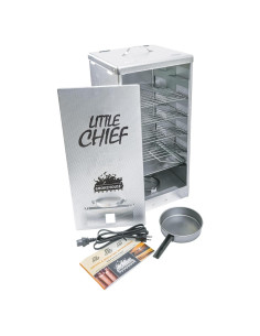 Ahumador Eléctrico Humo Casa Pequeño Jefe Carga Frontal 11.34 kg