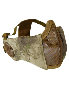Máscara de Malla Airsoft AOUTACC AT, Protección 600 FPS