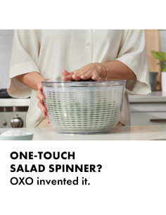 Centrifugadora de Ensaladas OXO Good Grips 5.88L Antideslizante 2